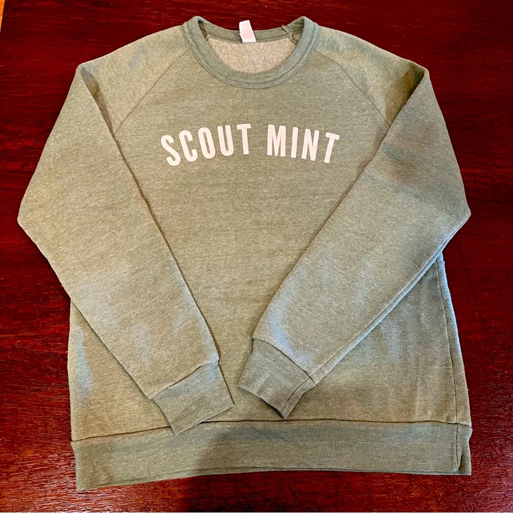 Molly Moon’s Homemade Ice Cream Scout Mint Green Sweatshirt